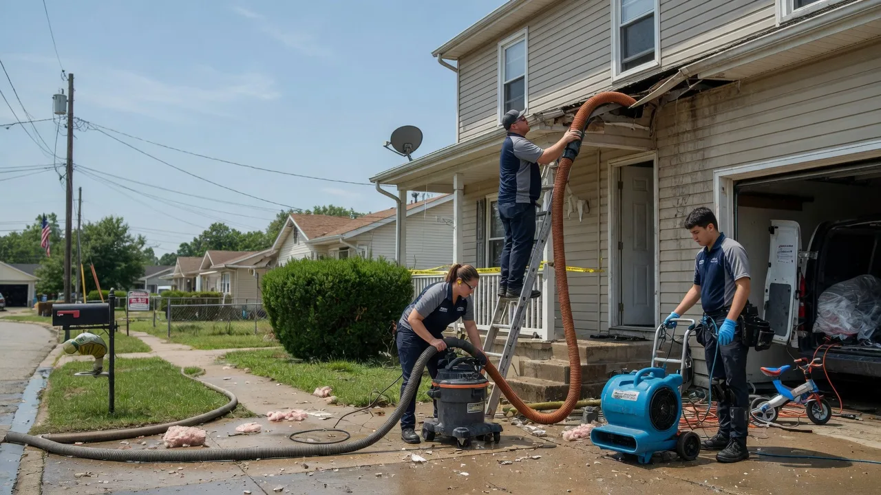 Water Damage Restoration in New London, NC near me